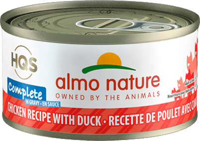 Almo Nature HQS Complete Chicken Recipe With Duck In Gravy